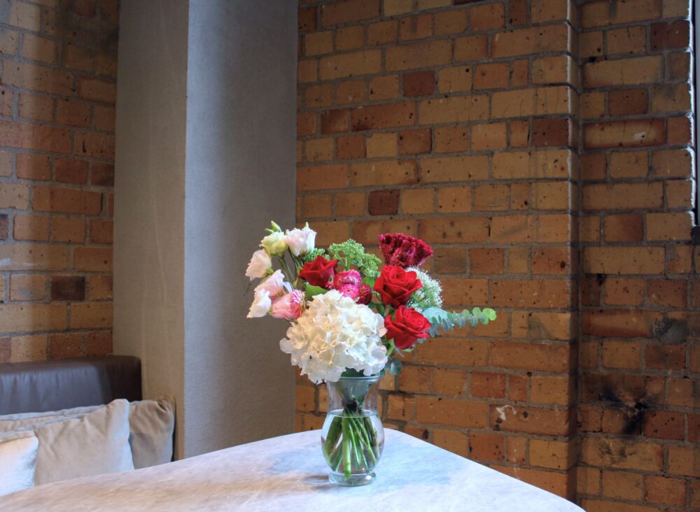 Valentines menu Posy